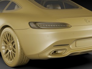 mercedes gt amg Modelo 3D