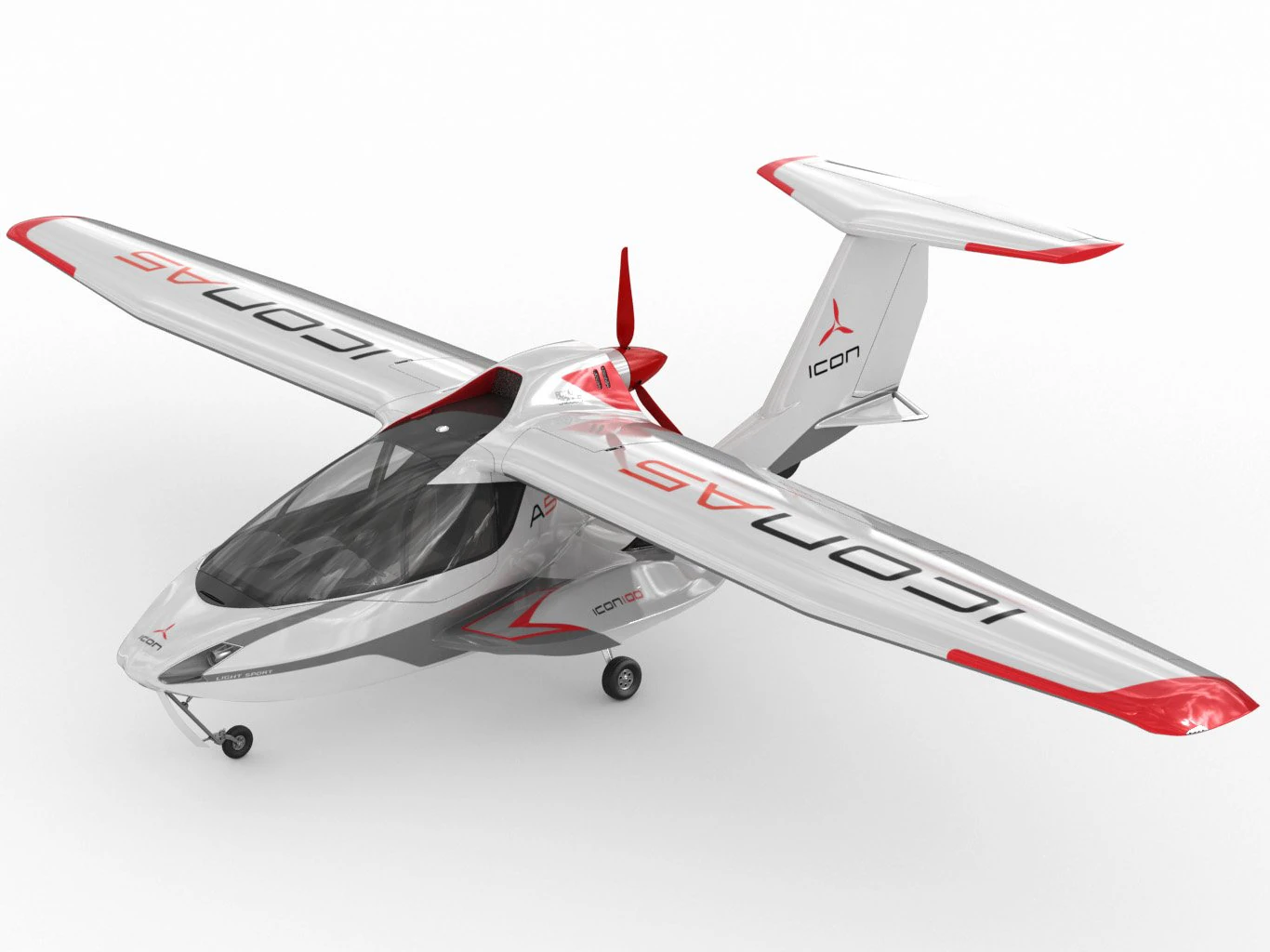 icon a5 3D Model .c4d .max .obj .3ds .fbx .stl .blend 