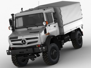 mercedes unimog u4023  u5023 3D 모델