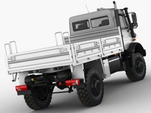 mercedes unimog u4023  u5023 3D 모델