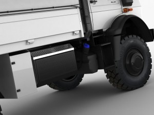 mercedes unimog u4023  u5023 3D 모델