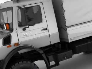 mercedes unimog u4023  u5023 3D 모델