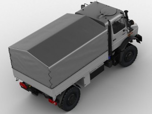 mercedes unimog u4023  u5023 3D 모델