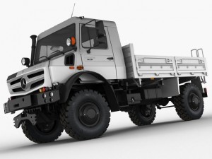 mercedes unimog u4023  u5023 3D 모델