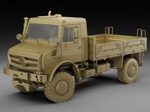mercedes unimog u4023  u5023 3D 모델