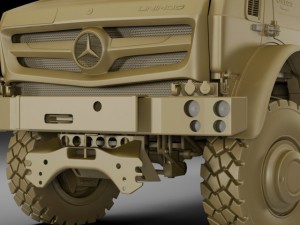 mercedes unimog u4023  u5023 3D 모델