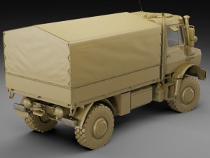 mercedes unimog u4023  u5023 3D 모델