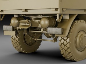 mercedes unimog u4023  u5023 3D 모델