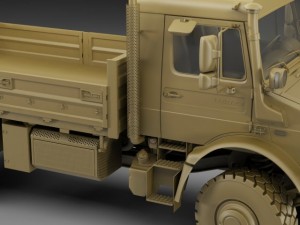 mercedes unimog u4023  u5023 3D 모델