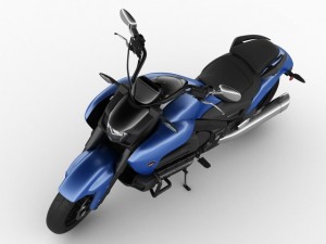 honda valkyrie gold wing f6c 3D Модель