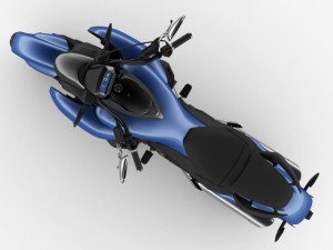 honda valkyrie gold wing f6c 3D Модель