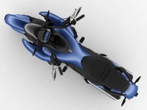 honda valkyrie gold wing f6c 3D Model
