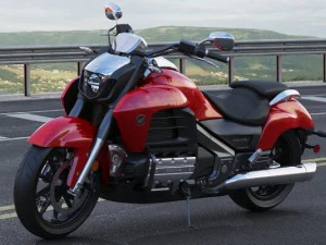 honda valkyrie gold wing f6c 3D Model