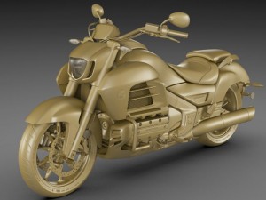 honda valkyrie gold wing f6c 3D Модель