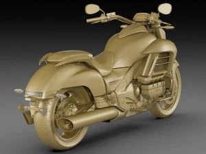 honda valkyrie gold wing f6c 3D Model