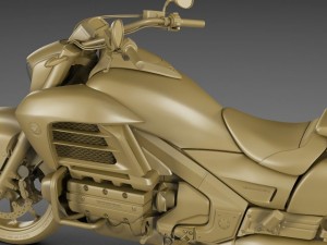 honda valkyrie gold wing f6c 3D Модель