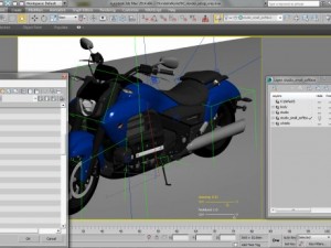 honda valkyrie gold wing f6c 3D Модель