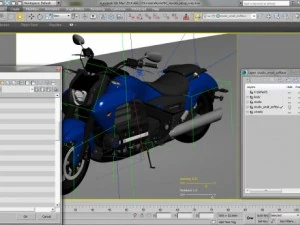 honda valkyrie gold wing f6c 3D Model