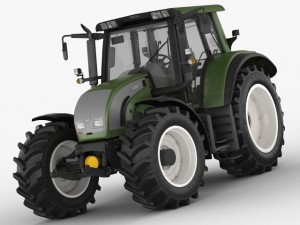 valtra n142 tractor 3D Model