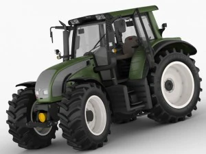 valtra n142 tractor 3D Model