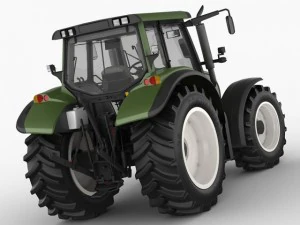 valtra n142 tractor 3D Model