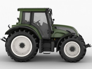 valtra n142 tractor 3D Модель