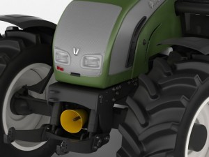 valtra n142 tractor 3D Модель