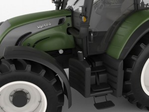 valtra n142 tractor 3D Модель