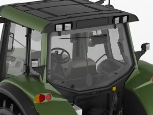 valtra n142 tractor 3D Модель