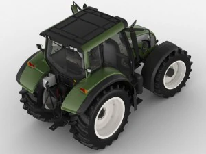 valtra n142 tractor 3D Model