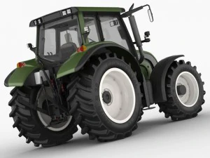 valtra n142 tractor 3D Model