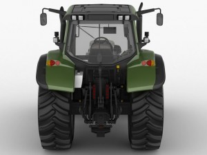 valtra n142 tractor 3D Модель