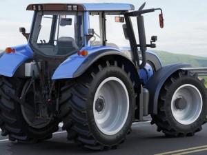 valtra n142 tractor 3D Модель