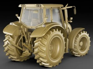 valtra n142 tractor 3D Model