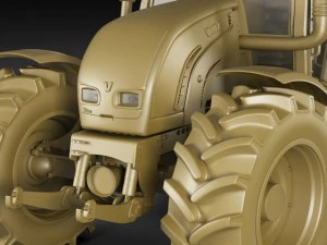valtra n142 tractor 3D Model