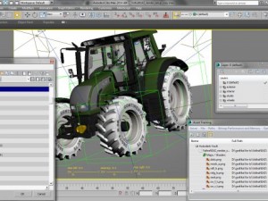 valtra n142 tractor 3D Модель