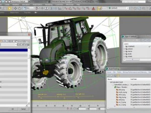 valtra n142 tractor 3D Model
