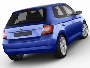 skoda fabia 2015 3D Model