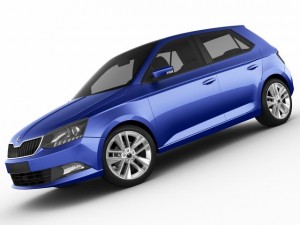 skoda fabia 2015 Modelo 3D