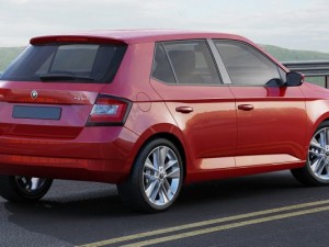 skoda fabia 2015 Modelo 3D