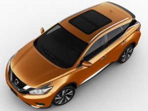 nissan murano 2015 3D Model