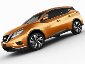 nissan murano 2015 3D Model