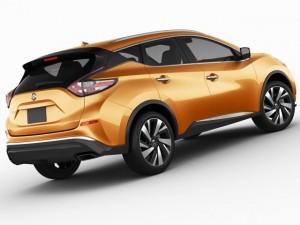 nissan murano 2015 3D Model