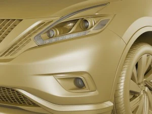 nissan murano 2015 3D Model