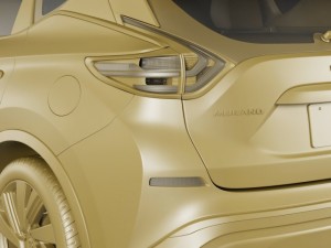 nissan murano 2015 3D Model