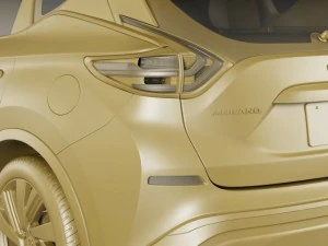 nissan murano 2015 3D Model