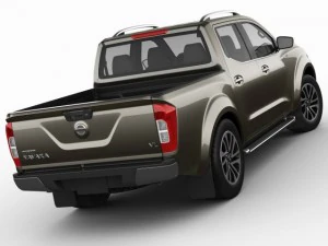 nissan navara  np300  frontier 3D Model