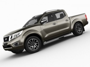 nissan navara  np300  frontier 3D Model
