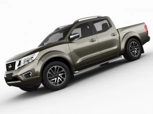 nissan navara  np300  frontier 3D Model