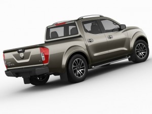 nissan navara  np300  frontier 3D Model